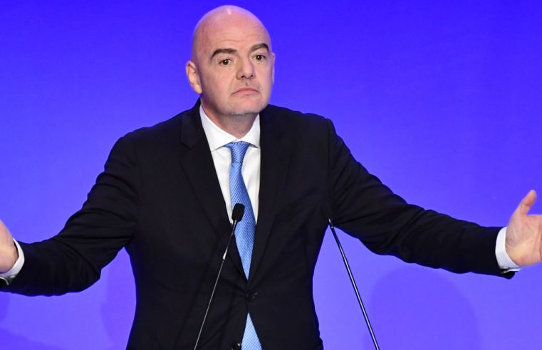 Fifa president Gianni Infantino jokes about Qatar speech