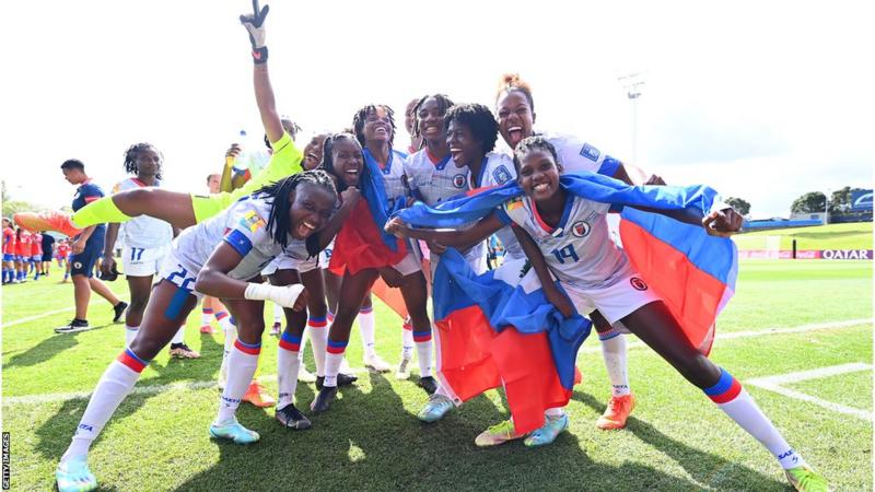 Haiti were ranked 55th in the world in February, 17 places below Chile