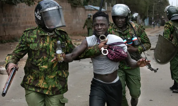 Two killed after Kenyan police fire on protesters