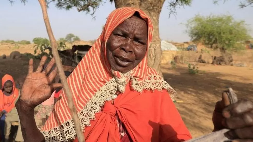 With Darfur worst-affected by the conflict, people are fleeing into neighbouring Chad