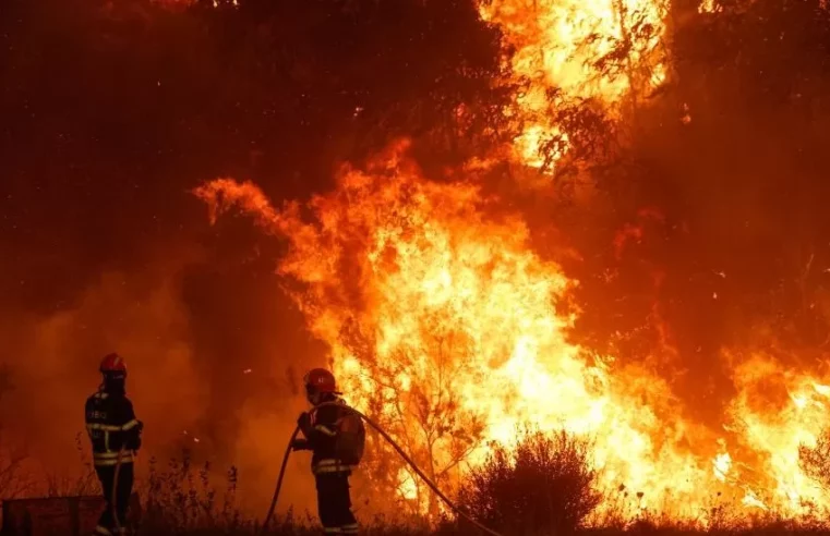 Portugal battles wildfires amid third heatwave of the year