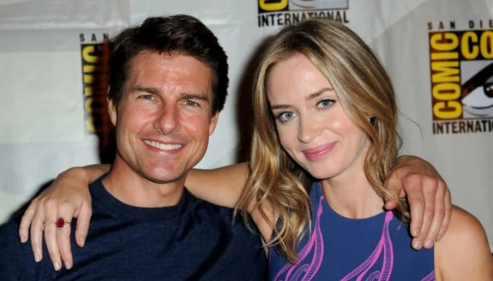 Emily Blunt credits Tom Cruise for post-pregnancy fitness