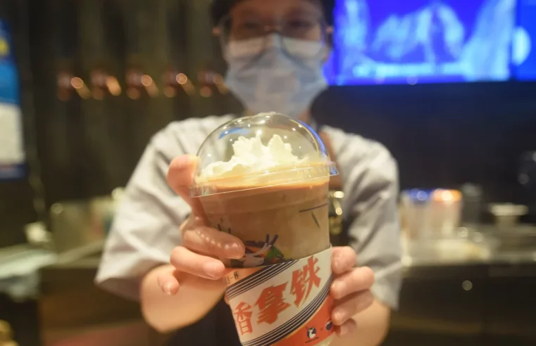 Moutai coffee, Luckin is adding the fiery liquor to its lattes