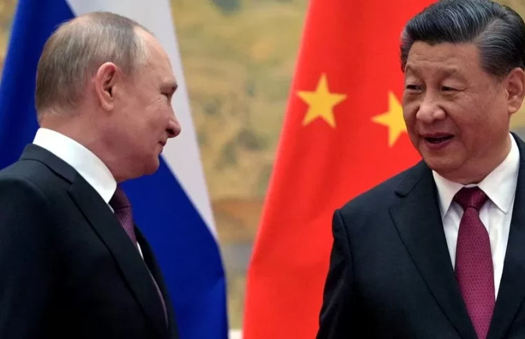 What support is China giving Russia