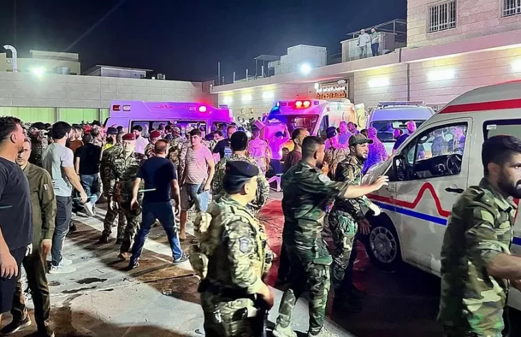 At least 100 killed in blaze at wedding party in Nineveh