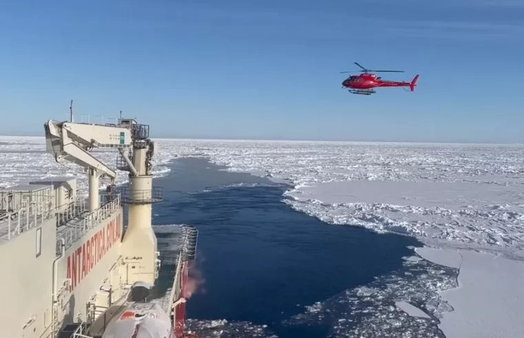 Australia rescues sick researcher from Antarctica