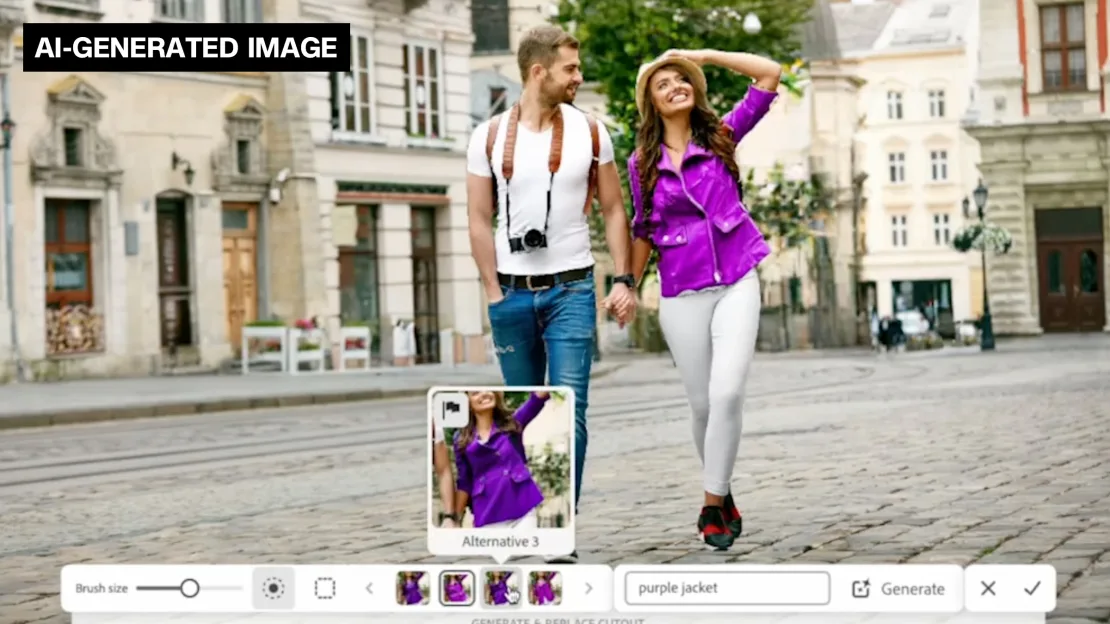 Adobe previews new AI editing tools