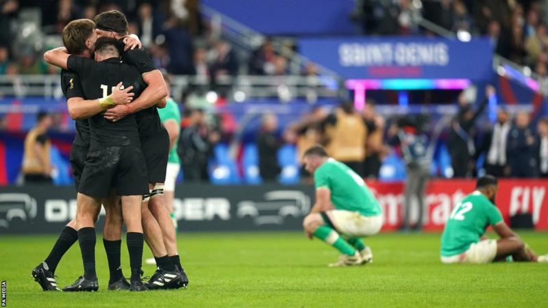 Argentina v New Zealand in Rugby World Cup semi-final