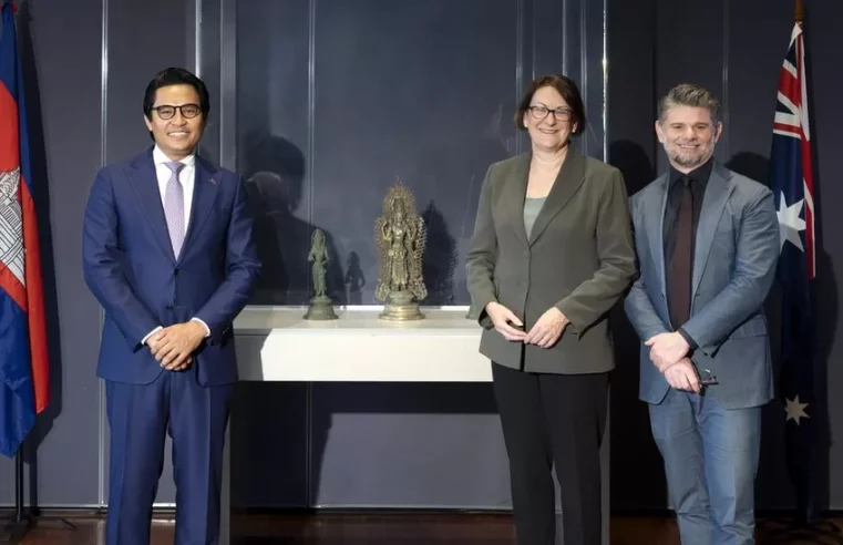 Australian museum to return stolen Cambodian artefacts