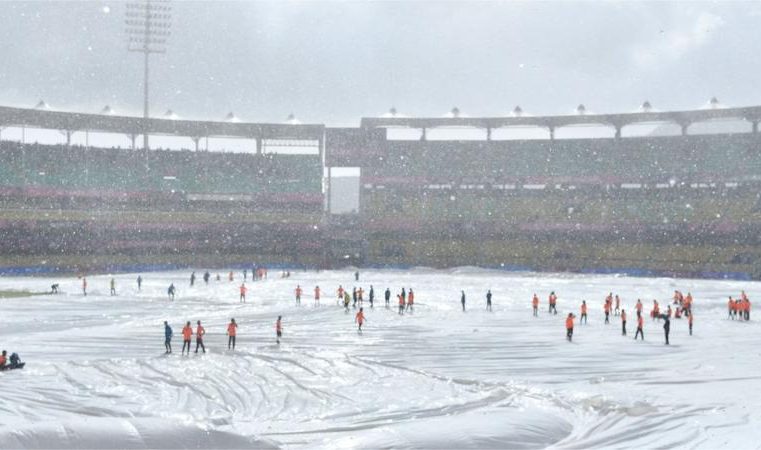 England v India warm-up abandoned Starc takes hat-trick