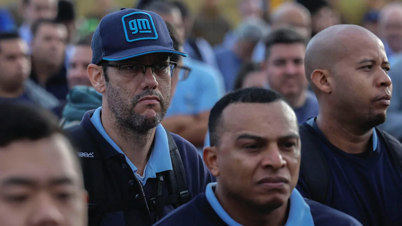 GM workers in Brazil go on strike in protest against layoffs