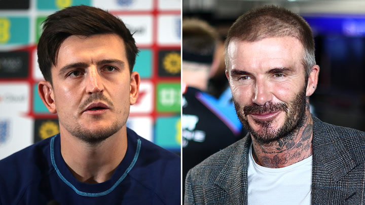 Harry Maguire praises David Beckham over career advice