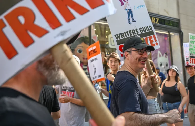 John Oliver returns to his HBO show, urging workers to unionize