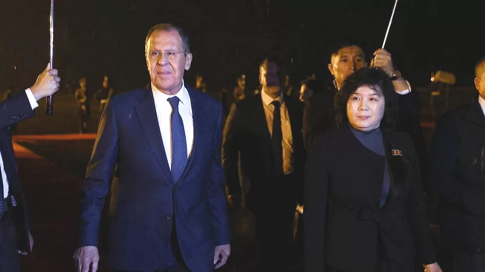 Russia’s Lavrov hails deeper ties in North Korea visit