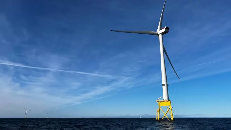 Scotland’s biggest offshore wind farm at full power