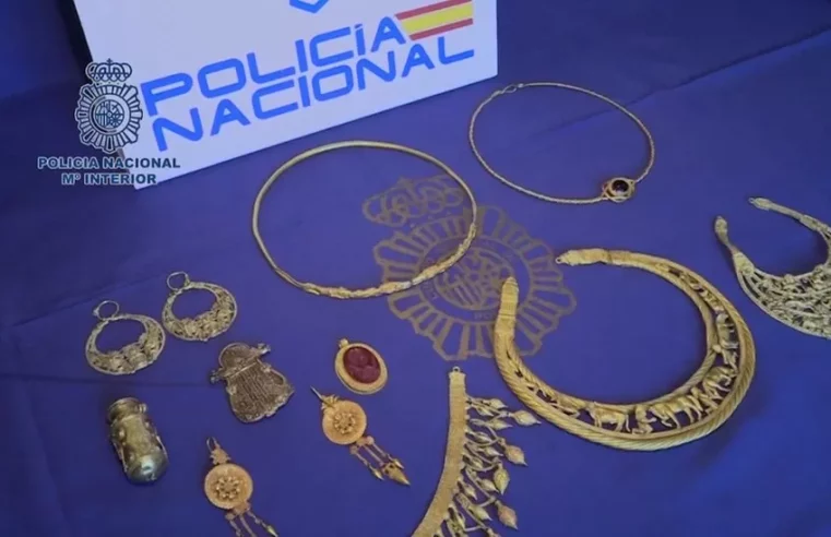 Stolen ancient artefacts from Ukraine recovered in Spain