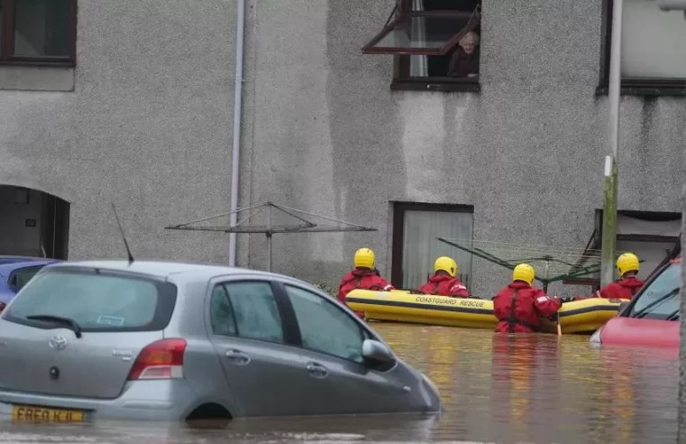 Storm Babet strikes across Scotland