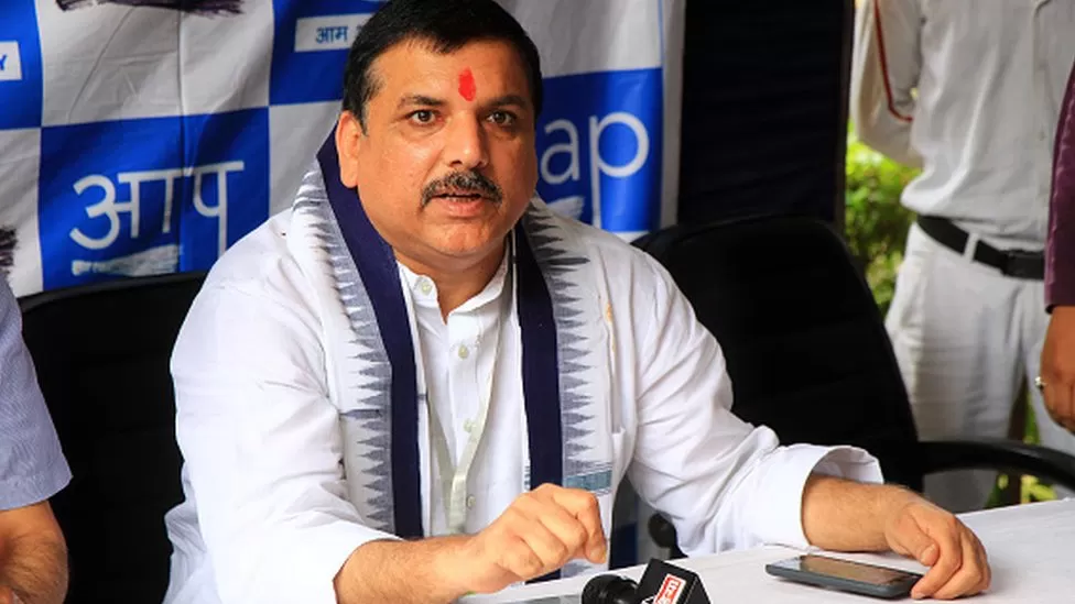 India opposition MP Sanjay Singh arrested over corruption claims