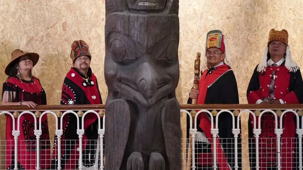 Scotland to Canada, a totem pole finally returns home