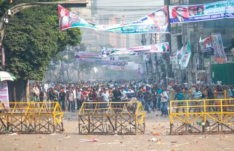 Bangladesh political violence grips country as election looms