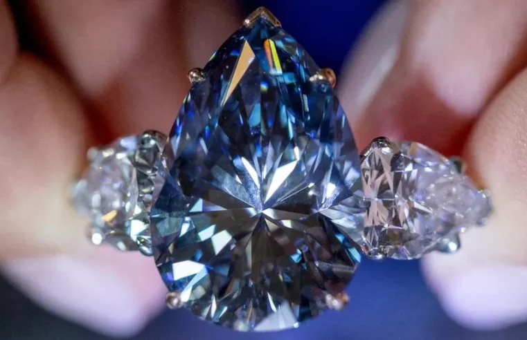 Christie’s sells rare blue diamond for over $40m