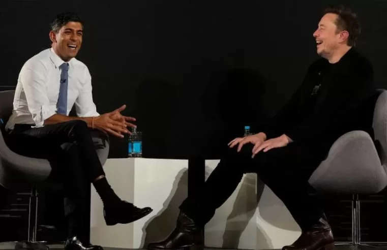 Elon Musk tells Rishi Sunak AI will put an end to work