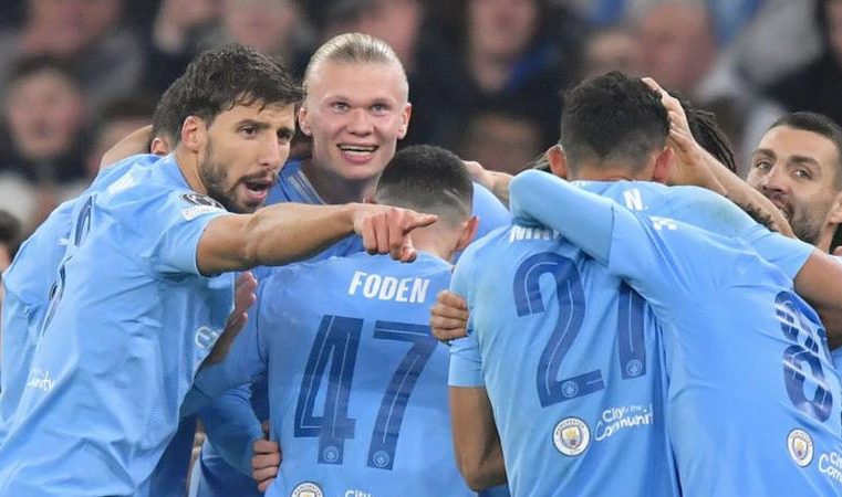 Norwegian scored twice as Manchester City beat Young Boys 3-0