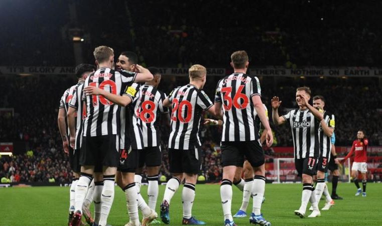 Newcastle United claimed their second Old Trafford victory