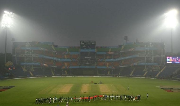 Cricket World Cup match goes ahead ‘very unhealthy’ air quality