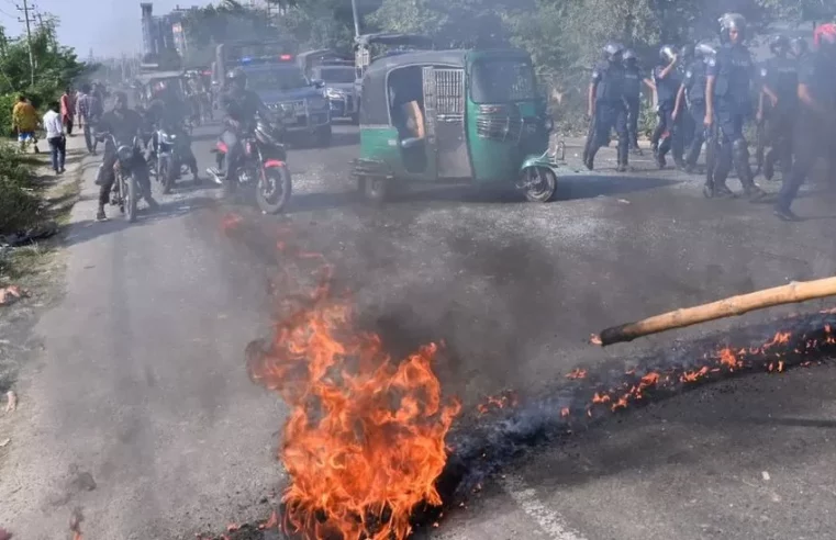 Bangladesh clashes Two killed in anti-government protests